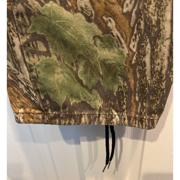 Walls Camo Hunting Pants XL Waist 42-44 Adjustable Green Brown Hardwoods - Picture 4 of 7